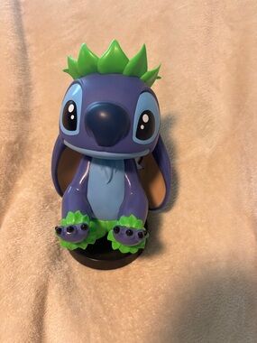 Disney Purple & Green Stitch Figure Phone Holder